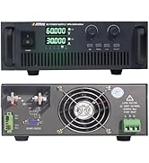 MATRIX High-Power DC Power Supply 3600W, 600V 6A Bench Adjustable DC Power Supply with RS232 and ...
