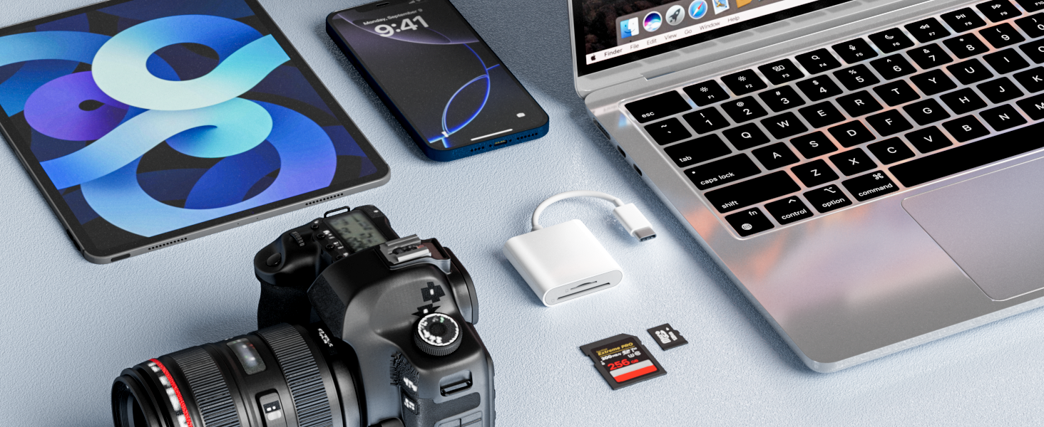 USB C SD Card Reader