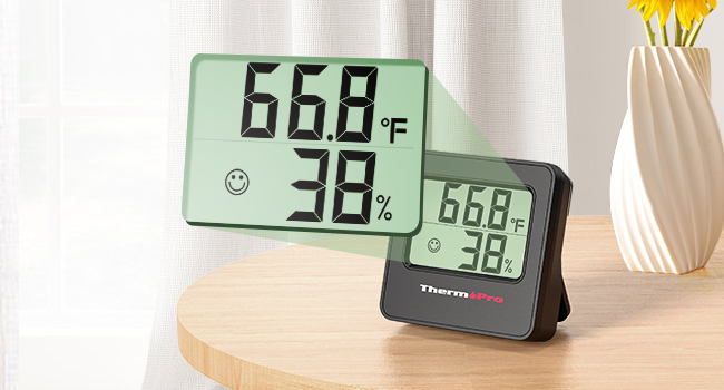 mini hygrometer indoor humidity gauge indoor humity reader small thermometer humidity meter