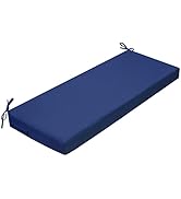 idee-home Outdoor Bench Cushion 48 inch, Patio Bench Cushion Indoor, Patio Furniture Chair Cushio...