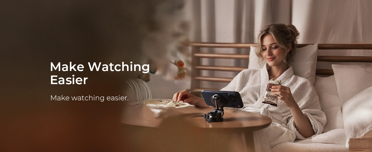 LISEN Qi2.2 25W Magsafe Car Mount Charger