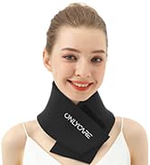 ONLYCARE Neck Ice Pack Wrap Upgraded - Neck Pain Relief and Sports Injuries, Reusable Gel Neck Ho...