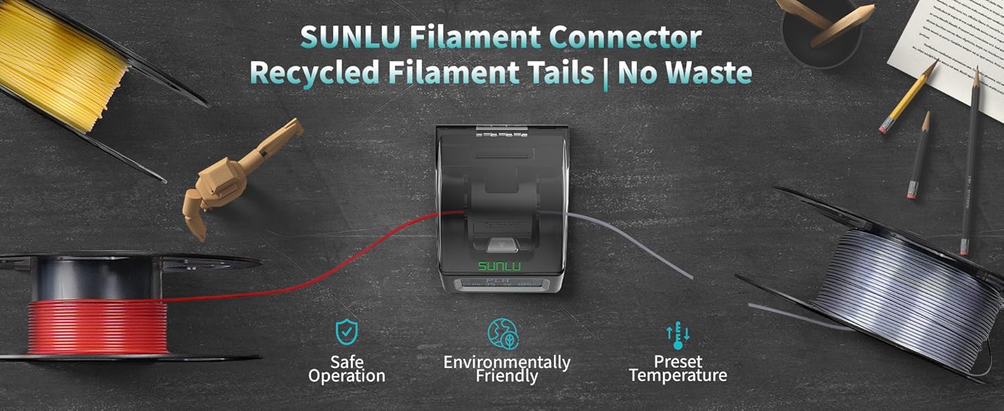 sunlu filament connector