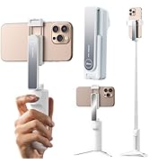 Mini Selfie Stick for iPhone with Remote,Pocket Size Phone Tripod for Android Retractable Portabl...