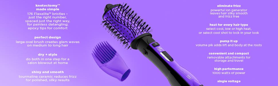 revlon one step styler hot air brush conair hot air brush the knot dr. brush conair dryer brush
