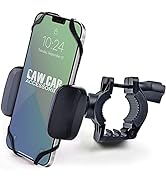 Bike &amp; Motorcycle Phone Mount - for iPhone 13 Pro (12, SE, Xr, Plus/Max), Galaxy s22 or Any Cell ...