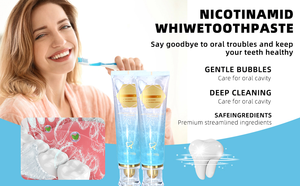 select niacinamide toothpaste whitening