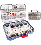 WORKPRO 306PCS Rotary Tool Accessories Kit, Fits Dremel Rotary Tool, 1/8" Shanks DIY Universal Fi...