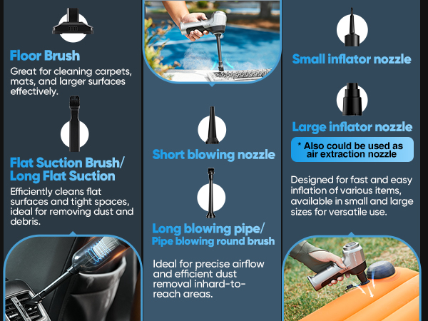 multiple accessories