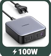 100W USB C Charging Station