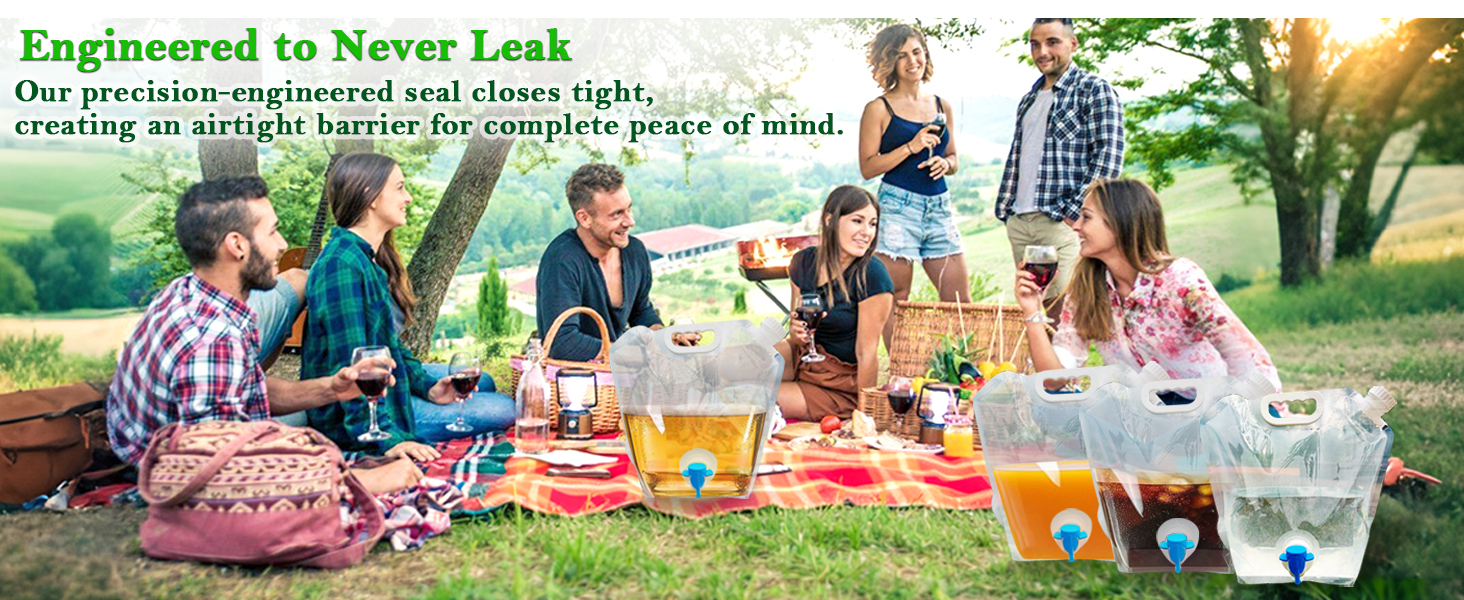 Collapsible Water Container Bag