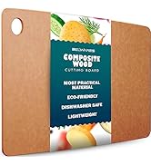 Wooden Cutting Board for Kitchen - Large Composite Wood Cutting Boards Dishwasher Safe 14.5 X 11....