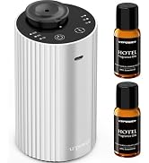 URPOWER Waterless Essential Oil Diffuser Cordless Mini Scent Diffuser 20mL | Includes 2 x 20mL Es...