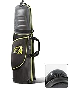 Golfupp Golf Travel Bag with ABS Hard Shell Top, Golf Travel Case Hard Shell for Airlines with Wh...