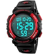 Kids Watch,Boys Watch for 3-15 Year Old Boys,Digital Sport Outdoor Multifunctional Chronograph LE...