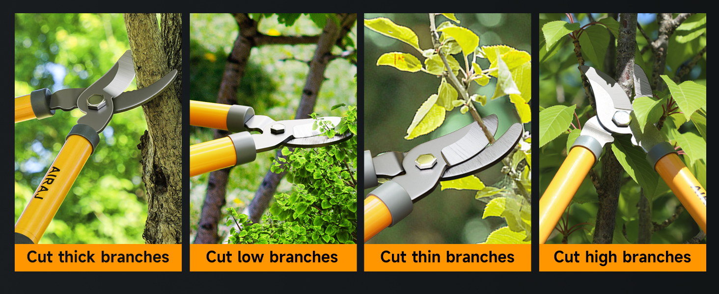 loppers,branch cutter,tree trimmer,tree pruner,tree branch cutter,tree branch trimmer