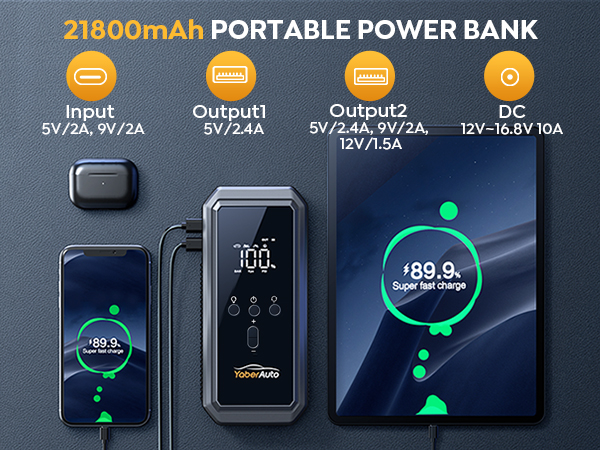 car battery jump starter battery jumper starter portable car jump starter with air compressor