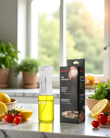 Fine mist for cooking oil