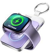 Pddosi Portable Charger for Apple Watch, 1500mAh Portable iWatch Charger Travel, Magnetic Portabl...