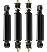 EXOEMTS Club Car Shocks, Golf Cart Front Rear Shocks for Club Car DS 1988-up, Precedent 2004-up G...