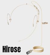 JK MIC-J 071S Headworn Microphone Compatible with Audio-Technica Wirelress Bodypack Transmitters