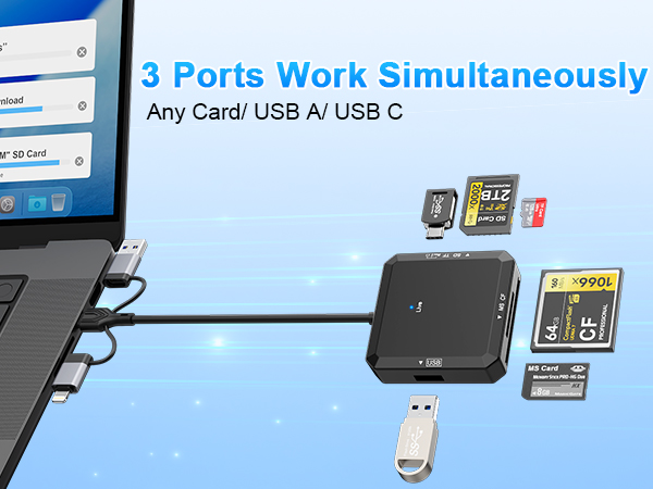 multi card reader