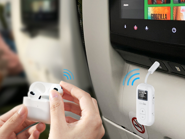 bluetooth airplane adapter