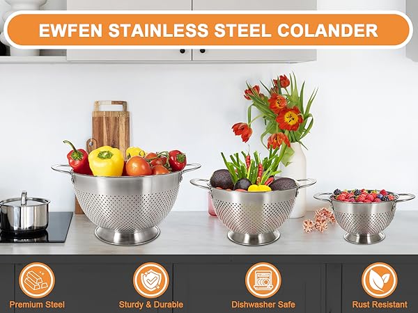 Stainless Steel Colander