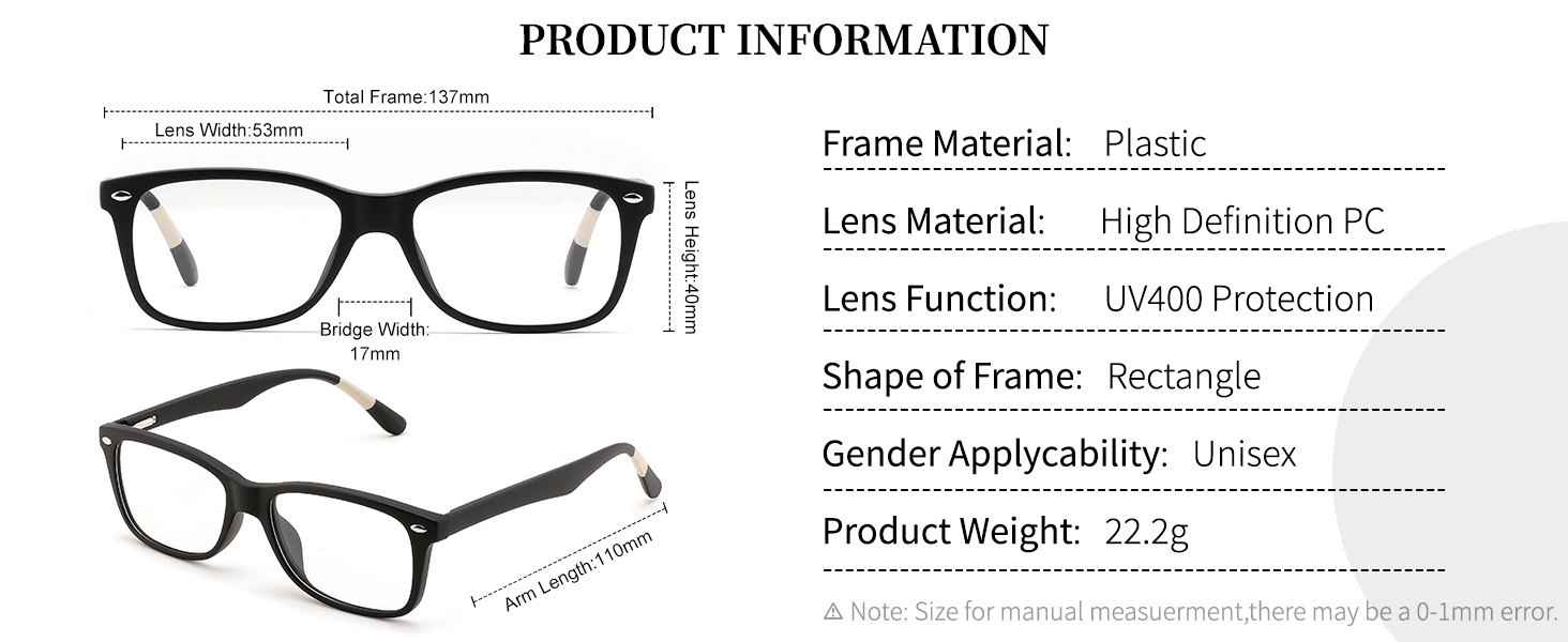 Photochromic Blue Light Blocking Glasses