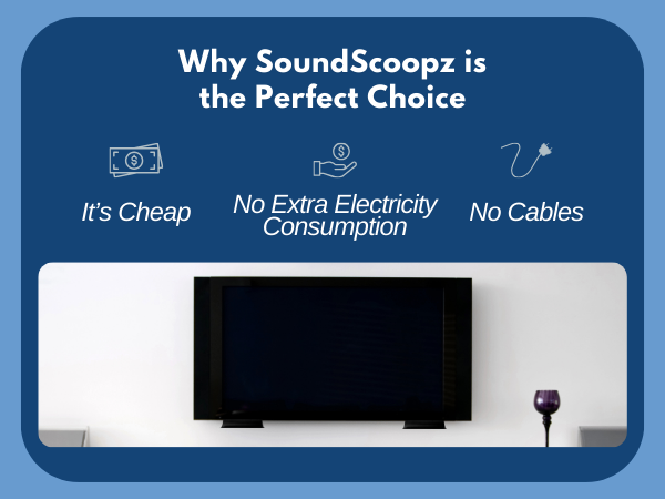 no cables, no extra electricity