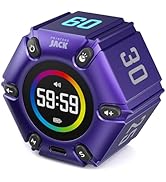 Printers Jack, Productivity Cube Timer, Visual Pomodoro Timer, Mute &amp; Vibration &amp; Adjustable Soun...