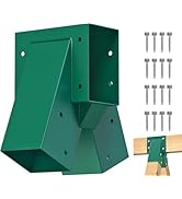 BeneLabel A-Frame Middle Swing Set Brackets, Heavy Duty Steel Swing Set Hardware with Mounting Ha...