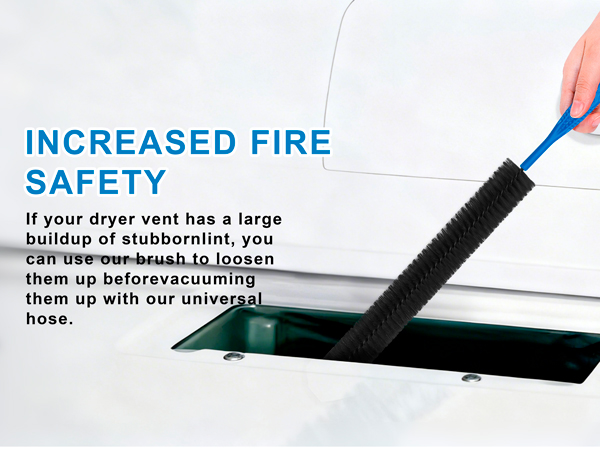 Dryer Vent Cleaner Kit? with ?Lint Brush?
