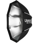 Ulanzi QS80 31.5inch/80cm Softbox Octagonal Quick Release Bowens Mount Soft Box with Diffusers,Ho...