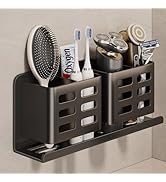 YESENT Aluminum Toothbrush Holder Self-Adhesive Hanging Bracket Shower Toothbrush Razor Holder Su...