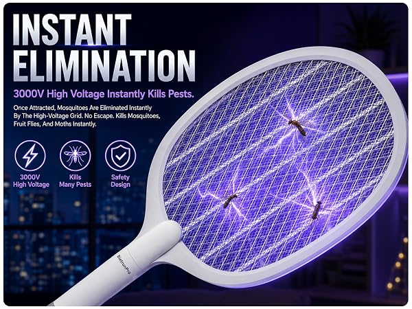 fly swatter,bug zapper indoor,mosquito zapper,electric fly swatter,fly zapper,indoor mosquito