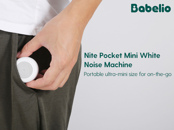 Babelio Nite Pocket White Noise Machine