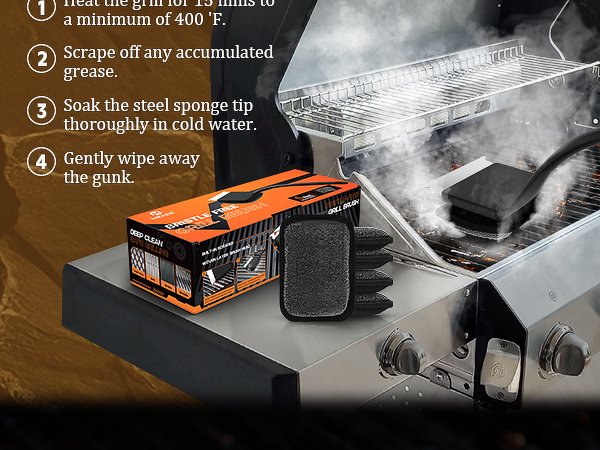 Grill Brush Bristle Free