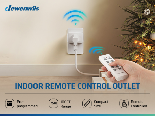 indoor remote control outlet