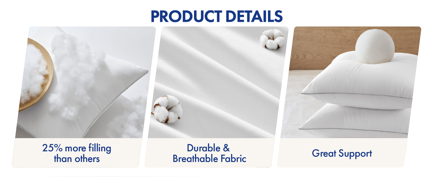 MIULEE PILLOW INSERTS