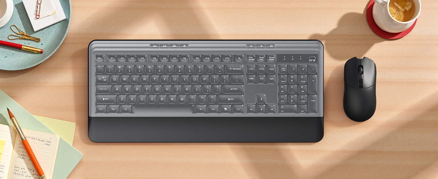 keyboard and mouse with cover