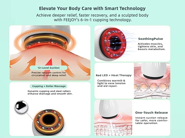 smart cupping therapy massager