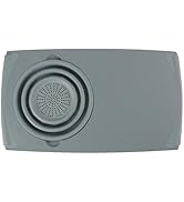 Dexas Over the Sink PolyFiber Flax Cutting Board with Collapsible Colander Strainer, 11.5 x 20", ...