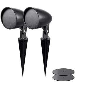 Monoprice Sycamore Outdoor 2.5-inch Satellite Garden Speaker (pair)