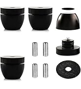 Tertullus 4 Pcs Ball Beads Speaker Isolation Feet Turntable Platform Pads Audio Shock Absorber Su...