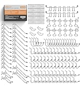 INCLY Pegboard Hooks Set for Hanging Tools, Heavy Duty Peg Hook Hanger &amp; Holder Fit 1/4 1/8 Inch ...
