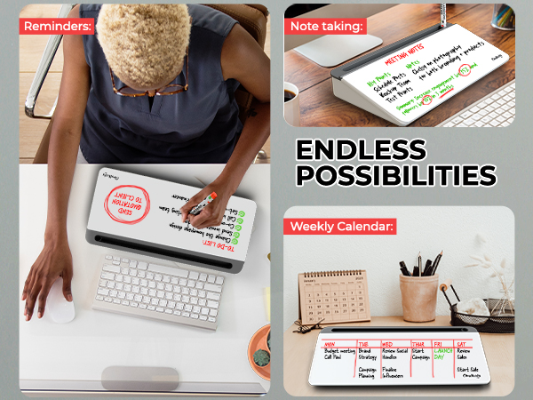 Chalkola Desktop Glassboard