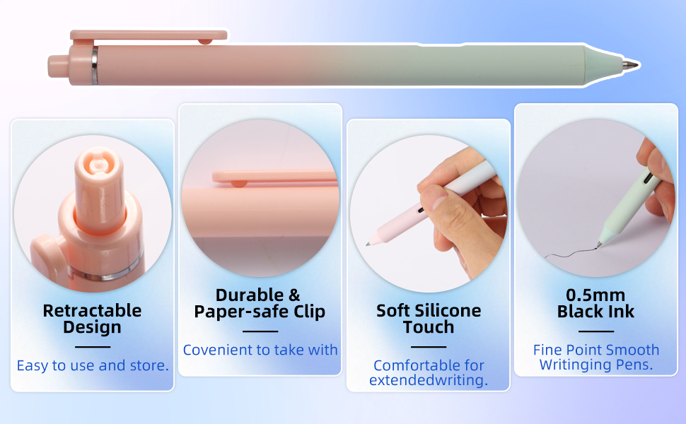 MorPionk Gel Pens