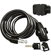RYANGO Bike Lock, Bike Locks Heavy Duty Anti Theft, Bicycle Lock Bike Lock Cable with Mounting Br...