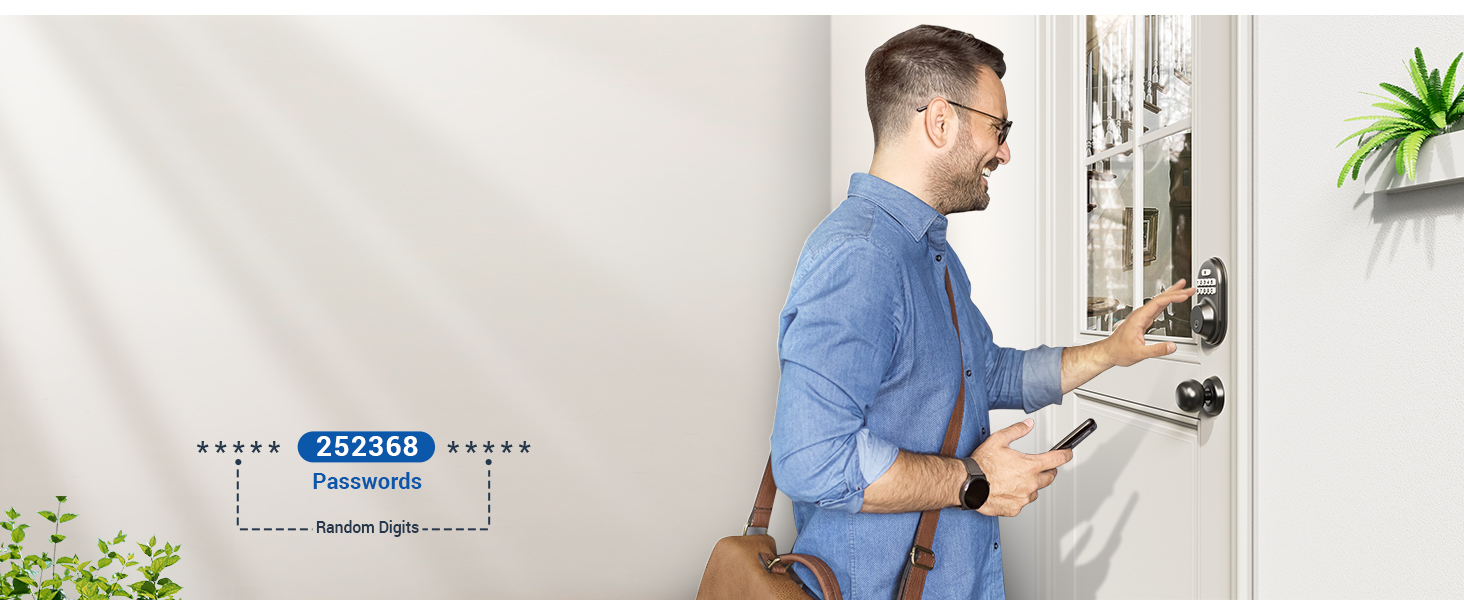 keyless entry door lock